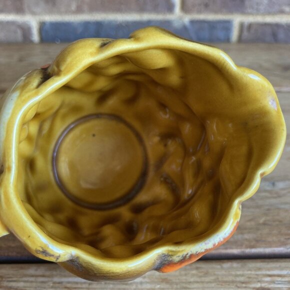 Mushroom Creamer and Sugar Vintage Relpo Midcentury Japanese Ceramic C-2122 READ - Picture 5 of 16